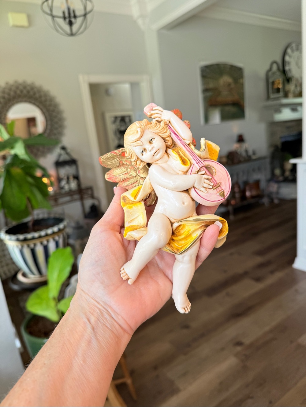 1984 Fontanini Simonelli Depose Italy Cherub Wall Plaques Set of 3 - Picture 9 of 17
